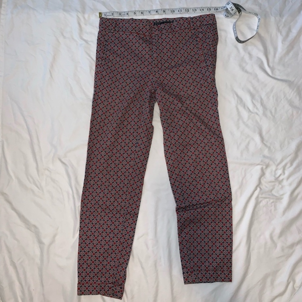 Zara Basic trousers Pants, patterned - image 5